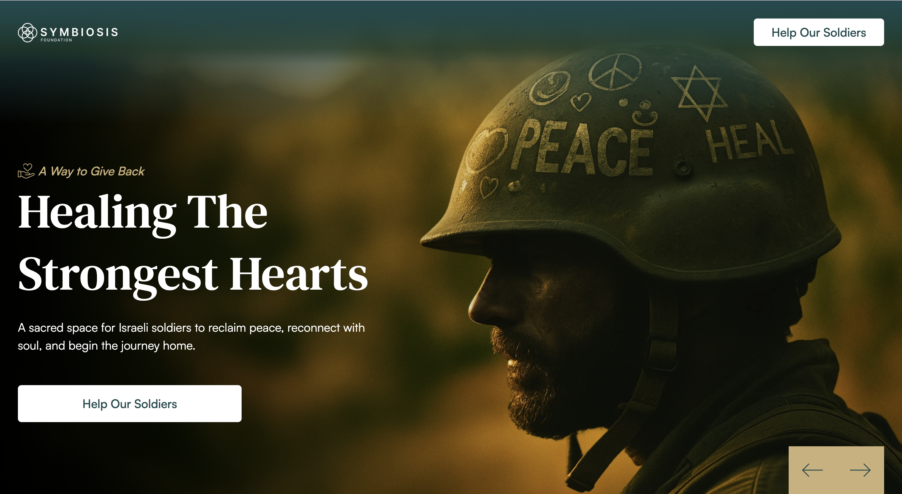 Symbiosis Foundation website